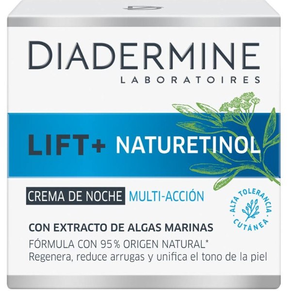 Diadermine Lift+ Naturetinol Crema Viso Notte Multi-Azione 50 Ml Unisex