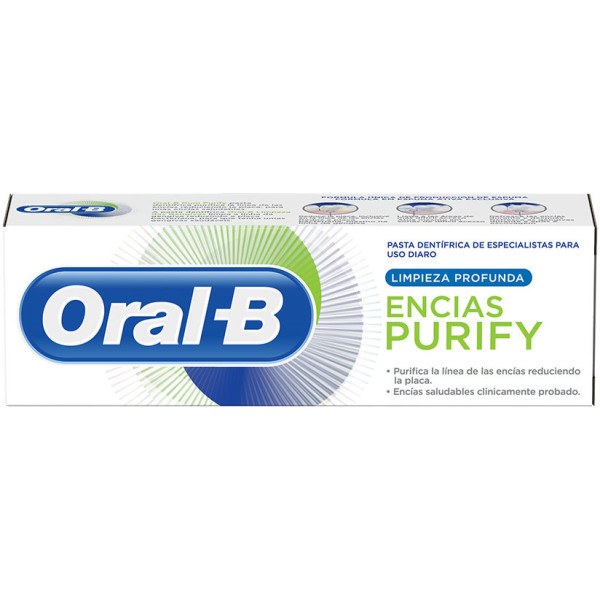 Oral-b Gums Purify creme dental de limpeza profunda 75 ml unissex