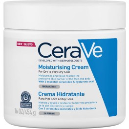 Cerave Crème Hydratante Pour Peaux Sèches À Très Sèches 454 Gr Femme