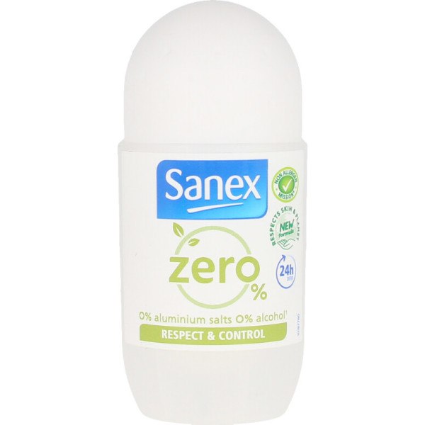 Sanex Zero% Déodorant Peau Normale Roll-on 50 Ml Unisexe