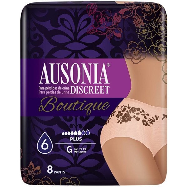 Ausonia Discrete Boutique Tg-broek 8 eenheden dames