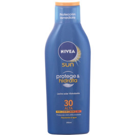 Leite Nivea Sun Protege & Hidrata FPS 30 200 ml Unissex