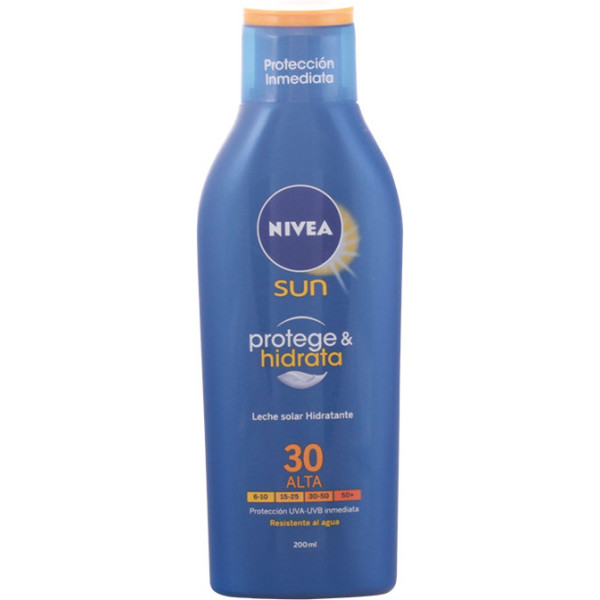 Leite Nivea Sun Protege & Hidrata FPS 30 200 ml Unissex