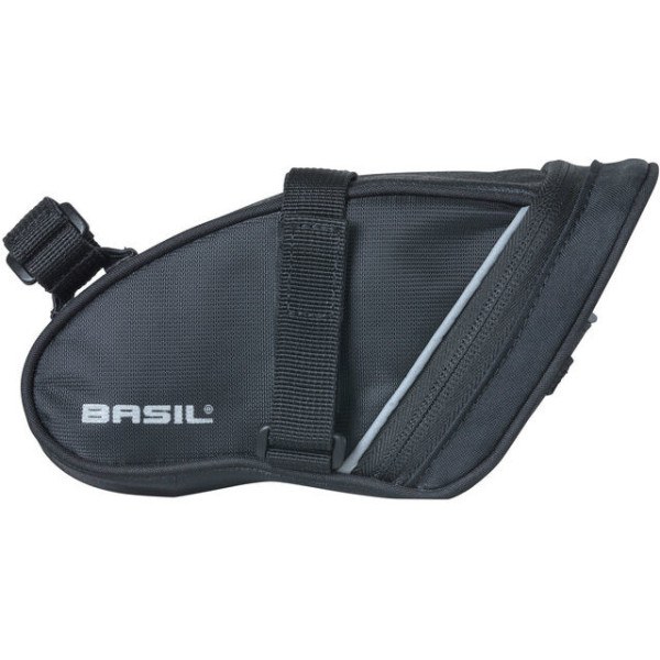 Basil Saddle Bag Sport Design M 1l Noir (23x6x18 Cm)