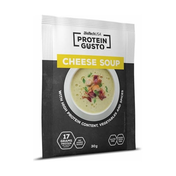 BioTechUSA Protein Gusto - Soupe au Fromage 1 sachet x 30 gr