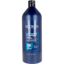 Redken Color extiende las luces marrones champú de tonificación azul 1000 ml unisex