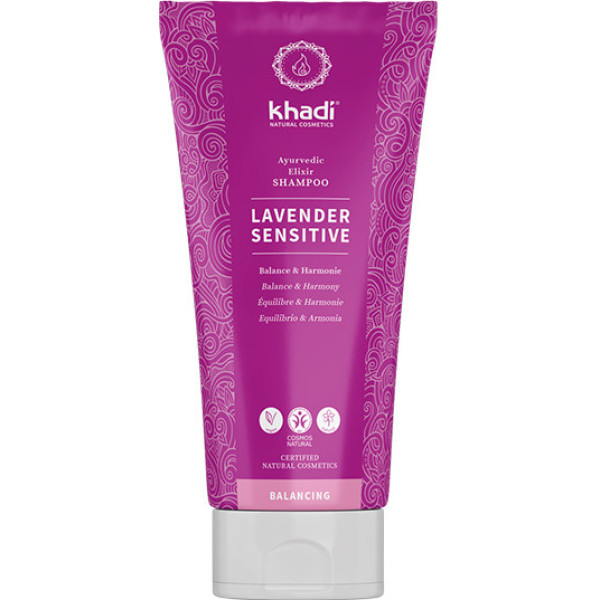 Khadi Sensitive Shampooing Lavande 200 Ml