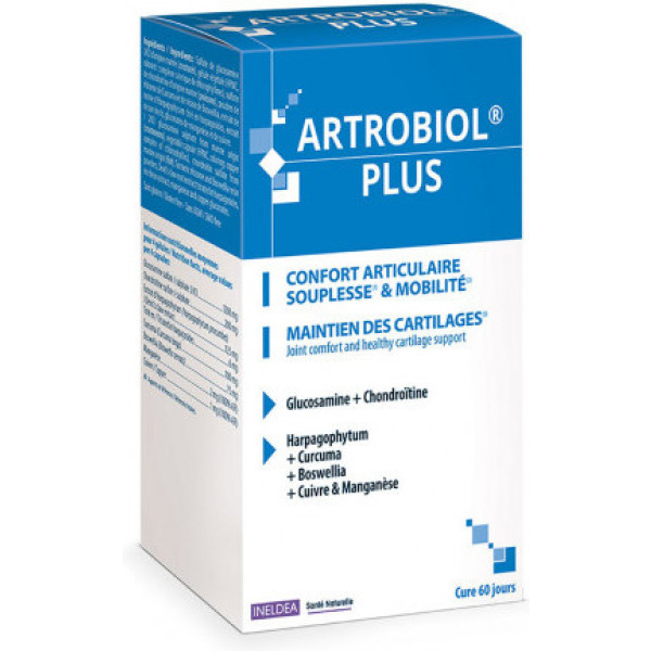 Ineldea Artrobiol Plus Glucosamine + Chondroïtine 120 Capsu