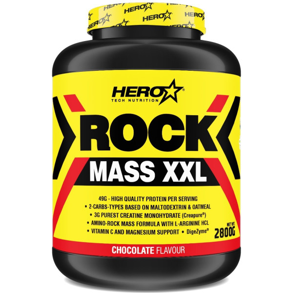 Hero Tech Nutrition Rock Mass Xxl 2.8 Kg