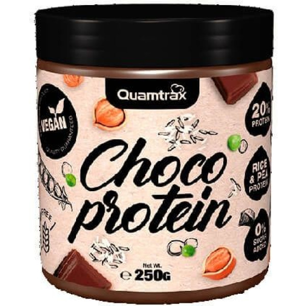Quamtrax Choco Eiwit Veganistisch 250 Gr