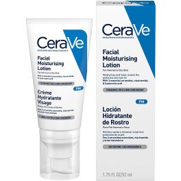 Cerave lotion hydratante visage pour peaux normales à sèches 52 ml pour femme