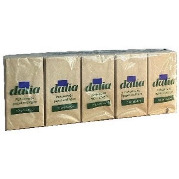 Dalia-Packung mit 10 Bio-Taschenschals