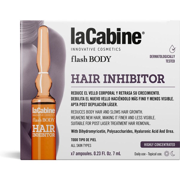 La Cabine Hair Inhibiting Body Ampoules 7 X 7 Ml Unisexe