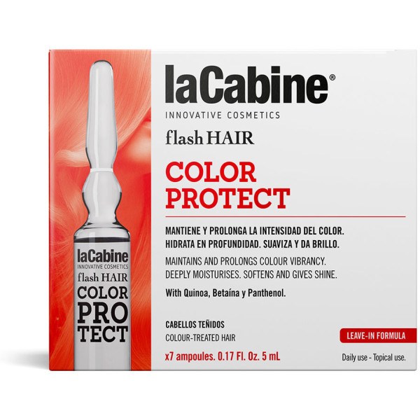 La Cabine Protege de color del cabello flash 7 x 5 ml unisex