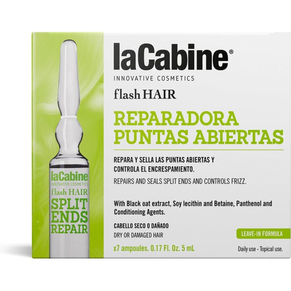 La Cabine Flash Hair Reapair Pointes Fourchues 7 X 5 Ml Unisexe