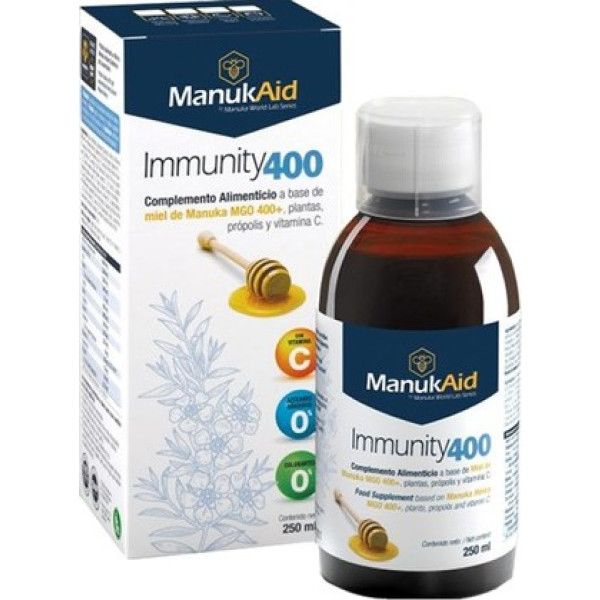 Manuka Health Manukaid Immunity 400+ Siroop 250ml