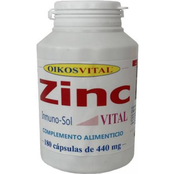 Oikos Vital Zinc-vital-plus 500 Mg 180 Caps