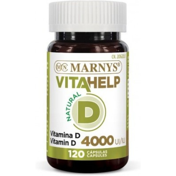 Marnys Vitamina D 4000 Ui 120 Perlas