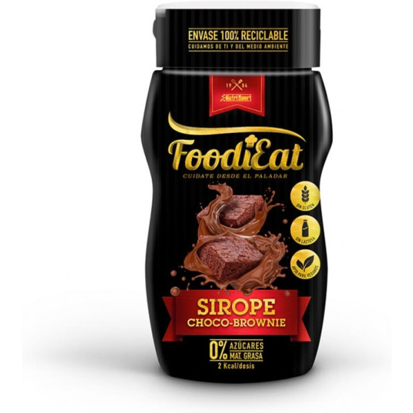 Sciroppo di Cioccolato Nutrisport Foodieat 300 Gr