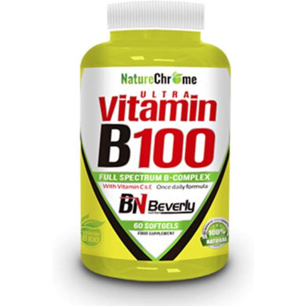 Beverly Nutrition Ultra Vitamina B100 60 Cápsulas