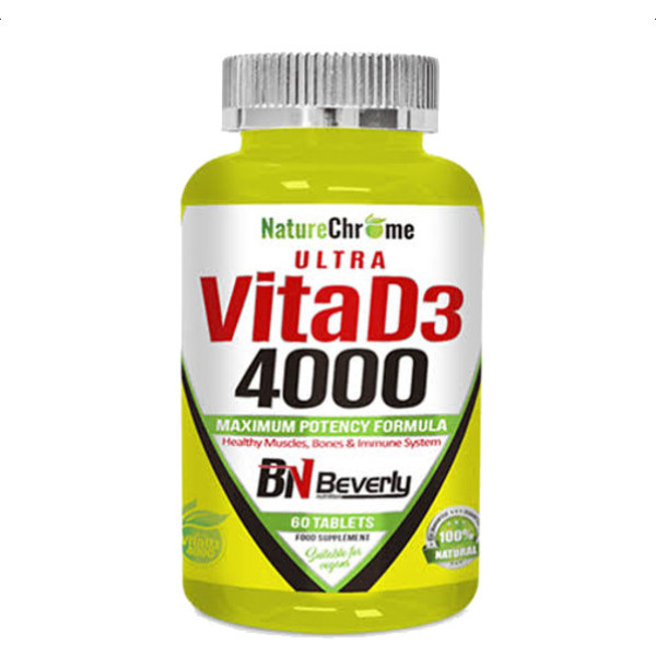 Beverly Nutrition Ultra Vitad3 4000 60 Tabs
