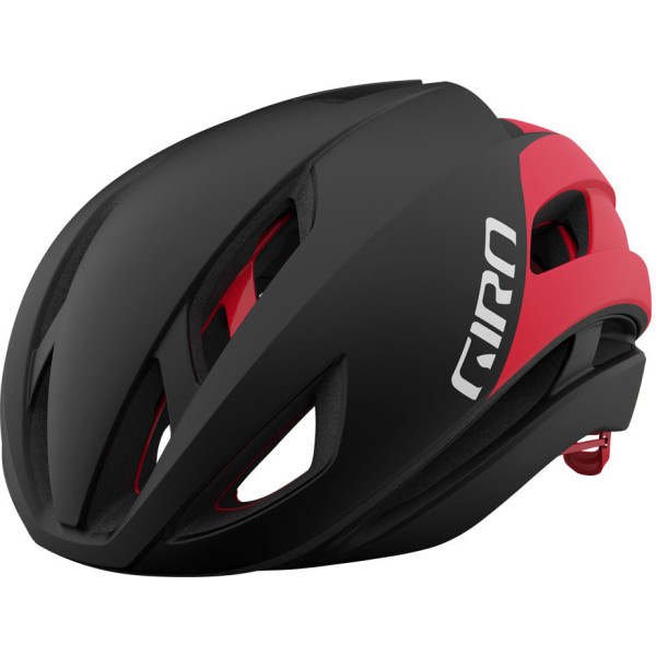 Giro Eclipse Spherical Matte Black/white/red L - Casco Ciclismo