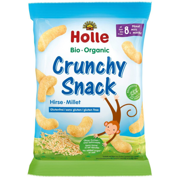 Holle Snacks Crispy Millet +8 Mois 25g