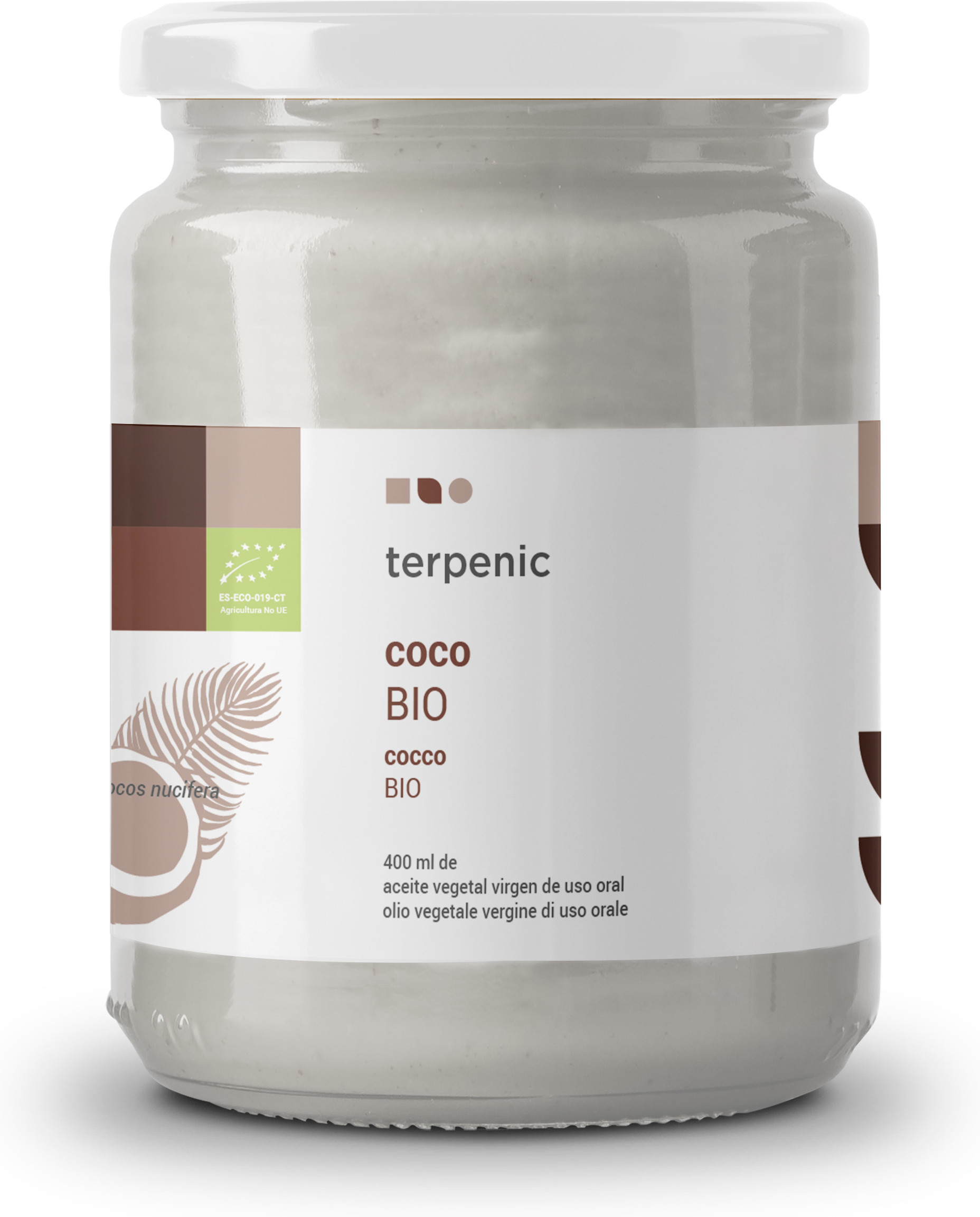 Terpenic Aceite Vegetal Coco Virgen Bio 400Ml-image