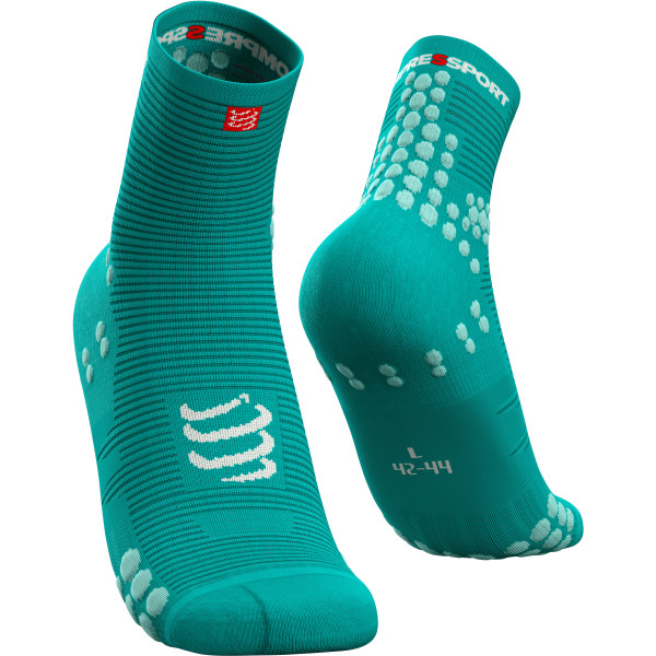 Compressport Pro Racing Socks V3.0 Run High - Summer Refresh 2021 Dynasty Green/opal