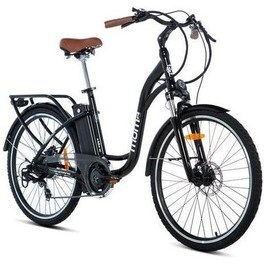 Moma Bikes Bicicleta Electrica "e26.2" Aluminio Shimano 7v Frenos De Disco Hydraulicos Bat. Ion Lithium 36v 16ah