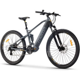 Moma Bikes Bicicleta Electrica Emtb-29 " Full Suspension Shimano 24 V & Doble Freno Disco Hydraulicos Bateria Integrada Ion Liti