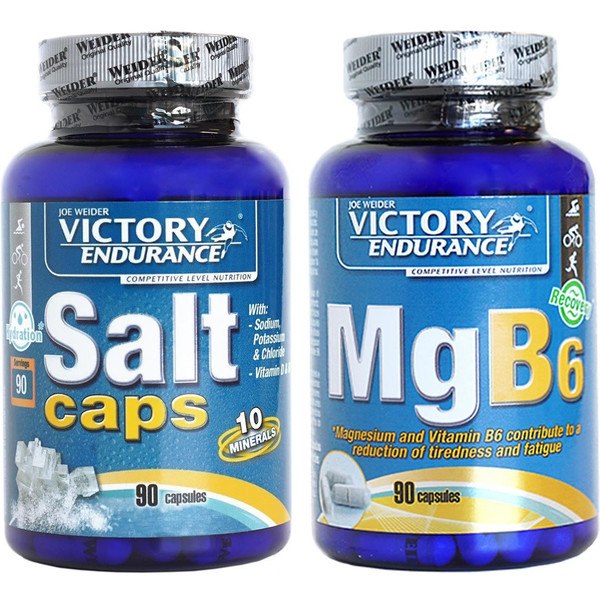 Pack Victory Endurance Salt Caps 90 Kapseln + MGB6 90 Kapseln