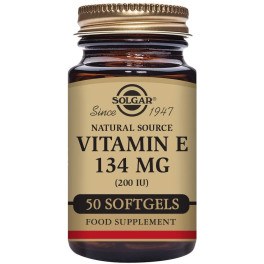 Solgar Vitamina E 200 Ui 50 Perlas Vegetales
