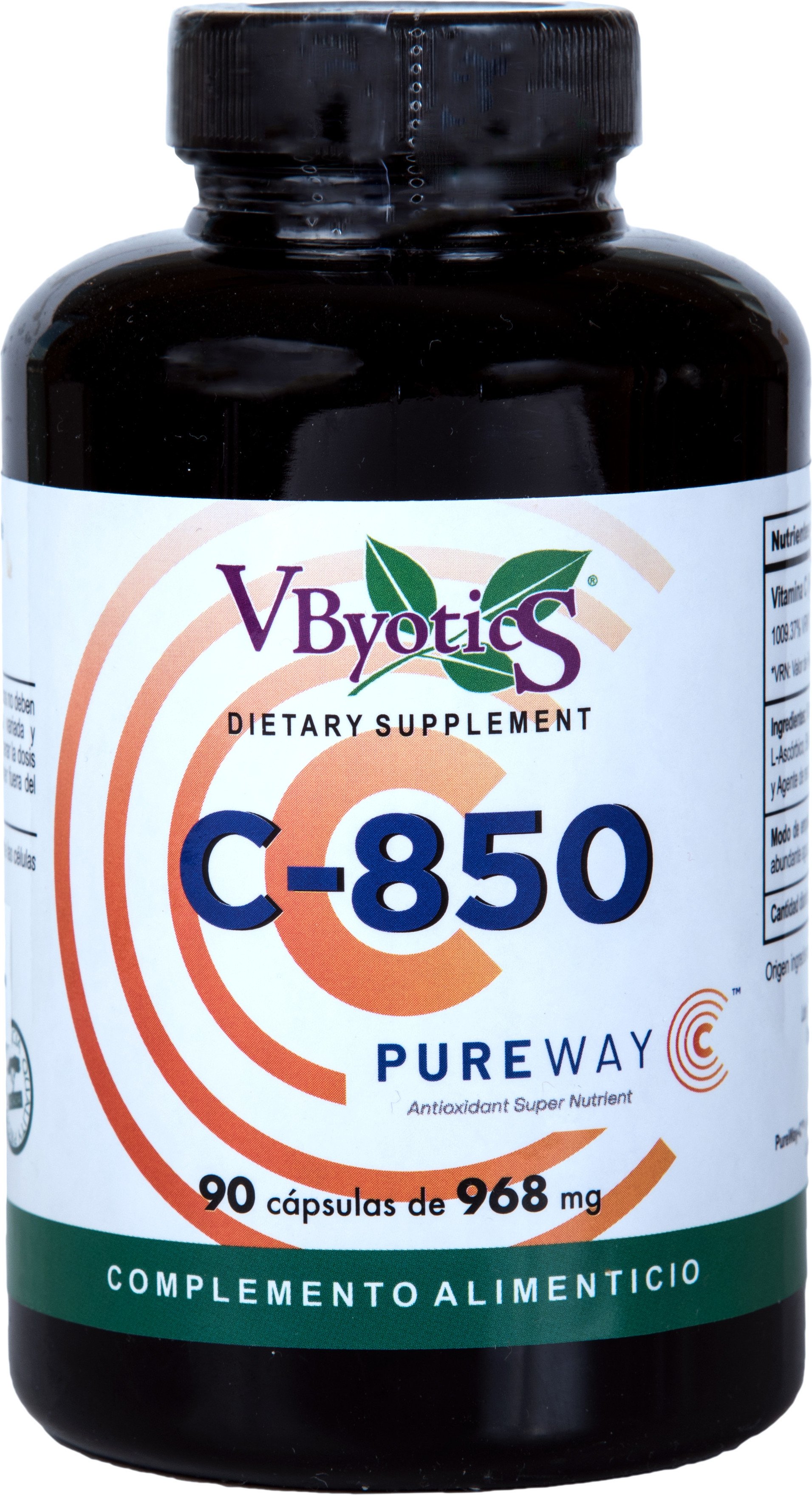 Vbyotic C-850 Vitamina C Pureway® 90 Caps-image
