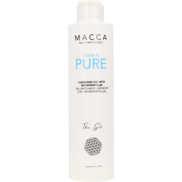 Macca Clean & Pure Gel de limpeza com micropartículas 200 ml unissex