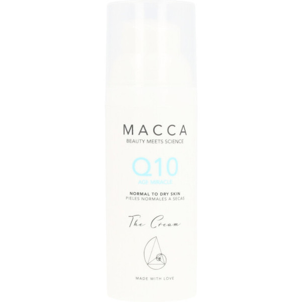 Macca Q10 Age Miracle Cream Normale tot droge huid 50 ml Unisex