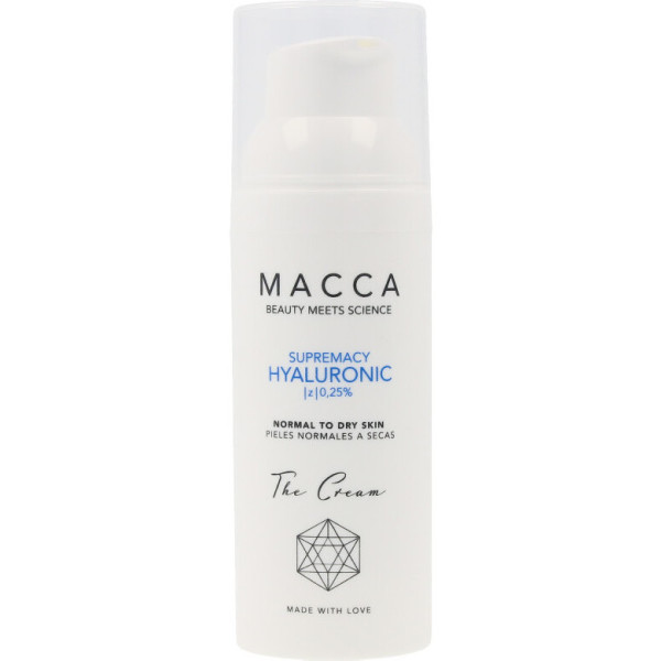 Macca Supremacy Hyaluronic Z 025% Crema per pelli normali e secche 50 ml unisex