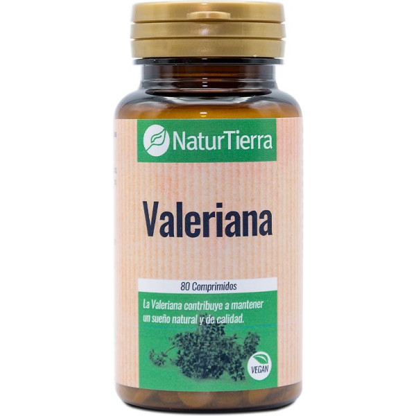 Naturtierra Valeriaan 80 Tabletten Unisex
