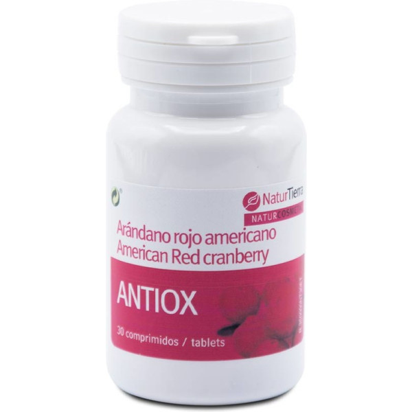 Naturtierra American Red Cranberry Antiox 30 comprimidos