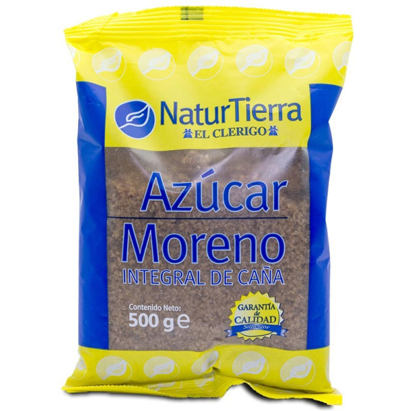 Naturtierra Azúcar Moreno De Caña 500 G Unisex