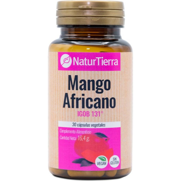 Naturtierra mango africano 30 capsule vegetali