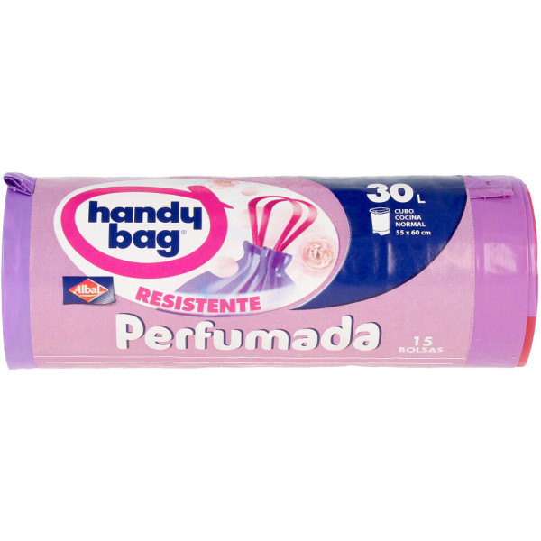 Albal Handy Bag Perfumada Bolsa Basura Resistente 30 Litros 15 Uds Unisex
