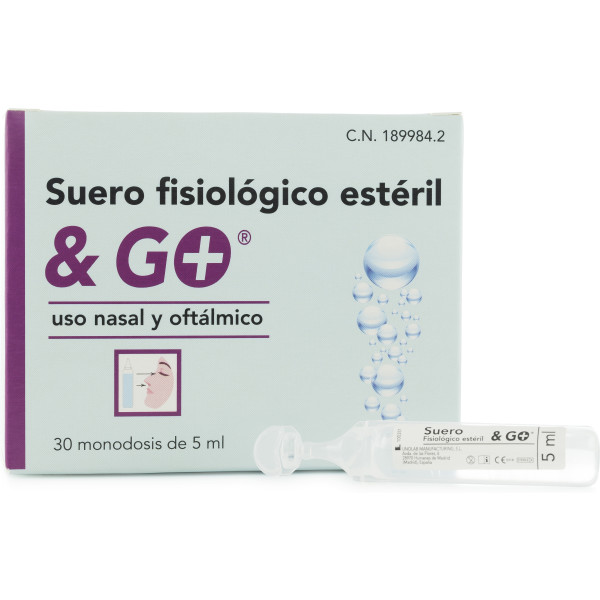 Pharma&go Soro Fisiológico & Go 30 Unidades X 5 Ml