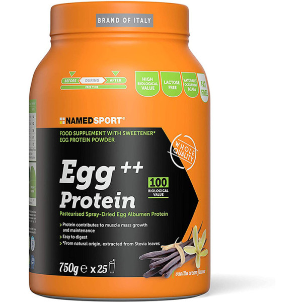 Namedsport Egg Protein Before/After Cream-Vanilla 750g