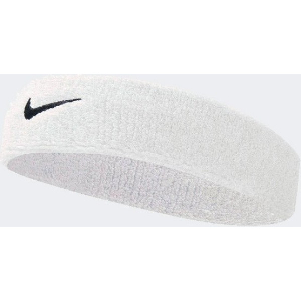 Nike Cinta Del Pelo Swoosh Headband Blanca
