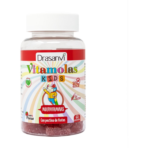 Drasanvi Vitamolas Multivitamine Kinderen 60 Gom