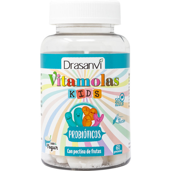 Drasanvi Vitamolas Probiotica Kinderen 60 Gom