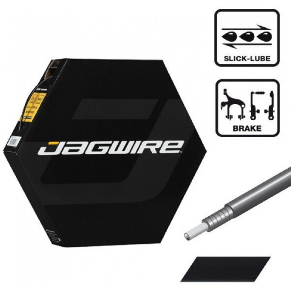 Jagwire Brake Sleeve Noir 5mm X 50m Cgx-sl Slick Lube