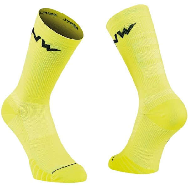 Chaussettes Northwave Extreme Pro Yellow Fluo-black
