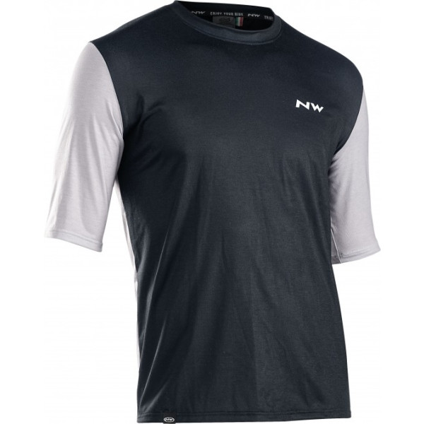 Northwave Maillots M/c Xtrail Negro-blanco